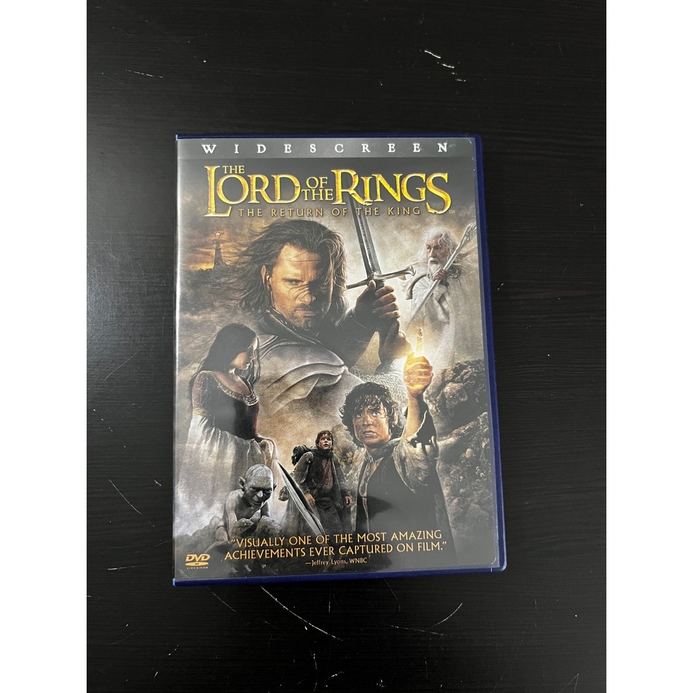 The Lord of the Rings The Return of the King DVD 2004 Widescreen 2-Disc Set